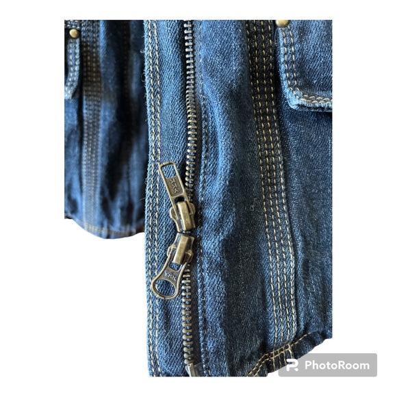 EUC INC International Concepts Denim Jacket ~ SMALL - Picture 7 of 11